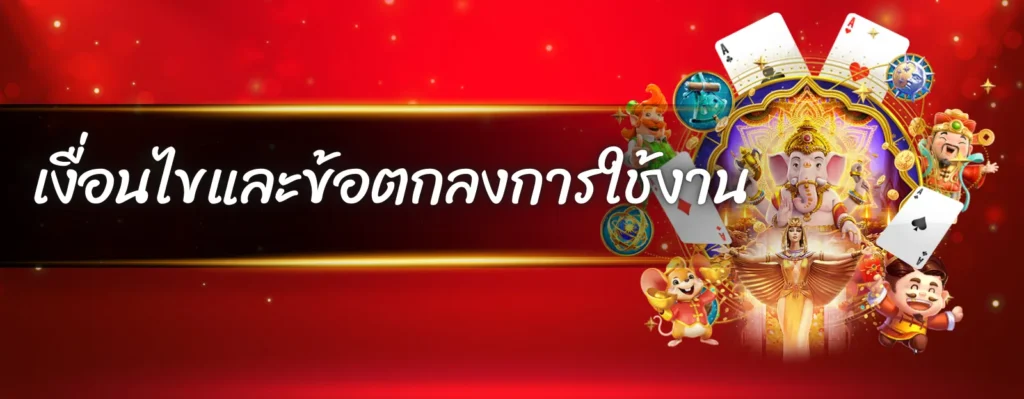 เงื่อนไขและข้อตกลงการใช้งาน